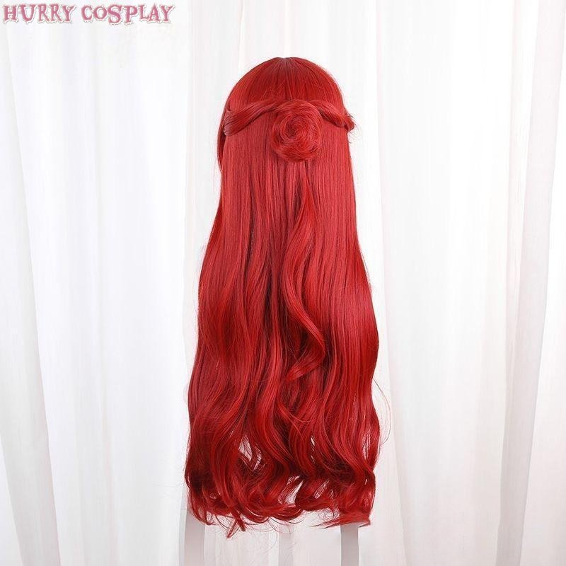 Game Cosplay,Honkai: Star Rail,Wigs,Honkai Star Rail Himeko Cosplay Costume - Wig